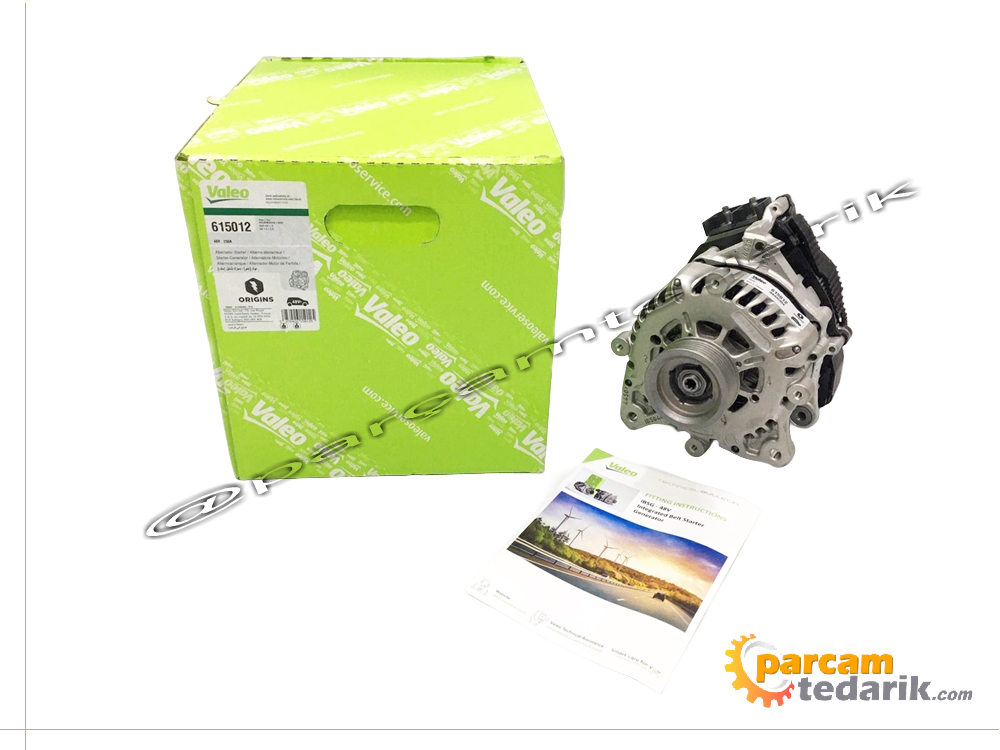 Audi Q3 Şarj Dinamosu Alternatör Etsi 48V 250 A Valeo 615012 05C903018 (3) Audi Q3 Şarj Dinamosu Alternatör Etsi 48V 250 A Valeo 615012 05C903018 (3)
